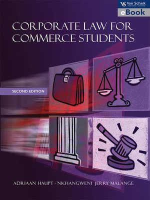 cover image of Corporate Law for Commerce Students